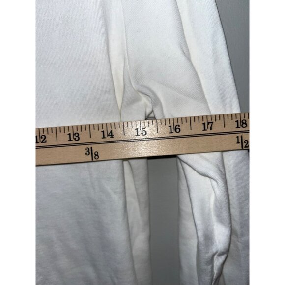 Rafaella Womens White‎ Zip Neck Top L/G - Picture 4 of 9